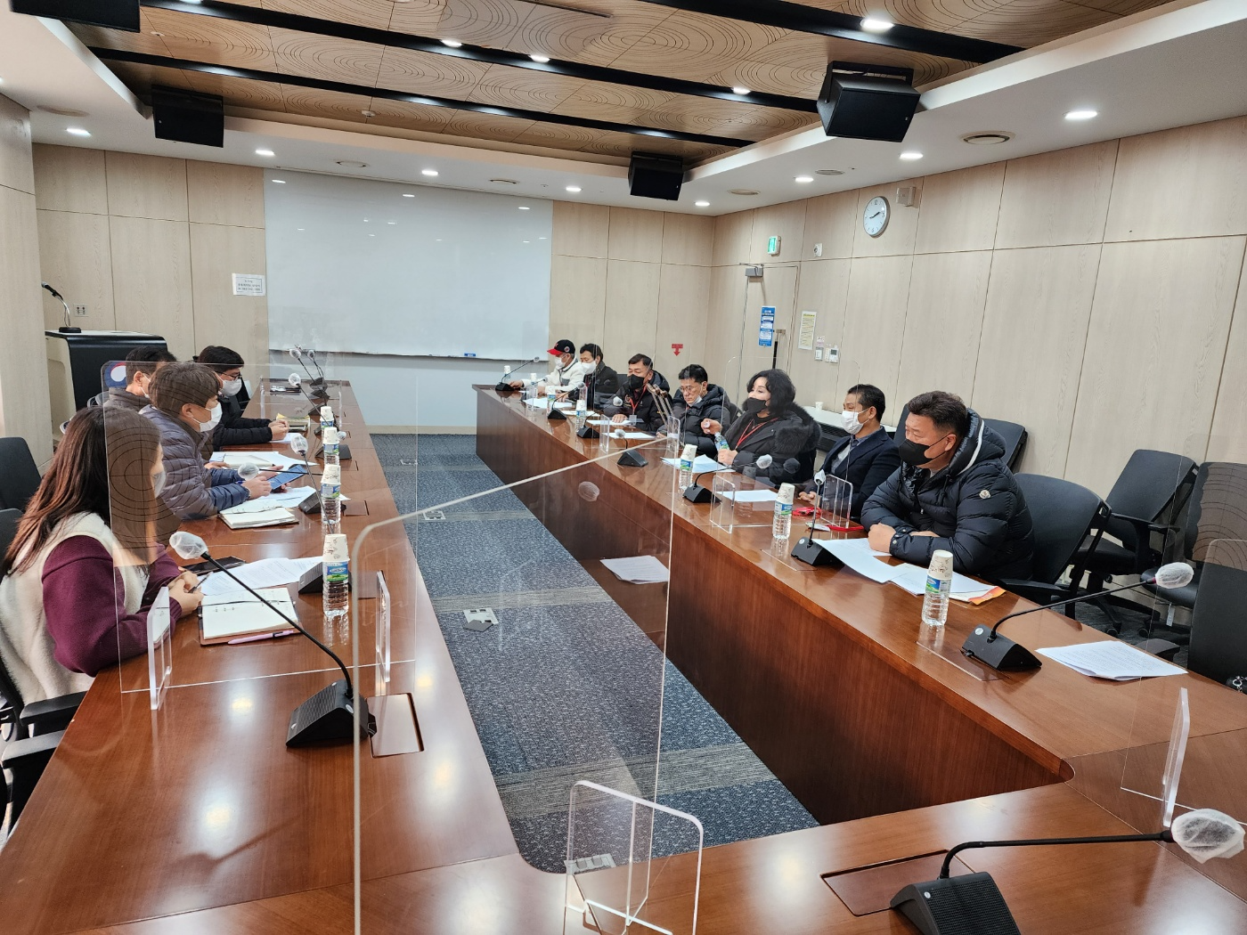 한국장애인노동조합총연맹 고용노동부 정책건의 실무회의 2023.1.5.