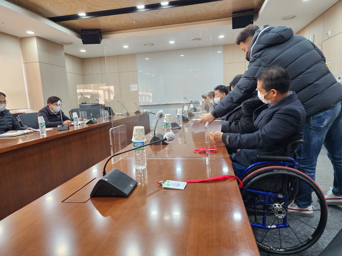 한국장애인노동조합총연맹 고용노동부 정책건의 실무회의 2023.1.5. 관련 사진 3